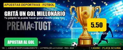 Hacé un gol millonario hoy